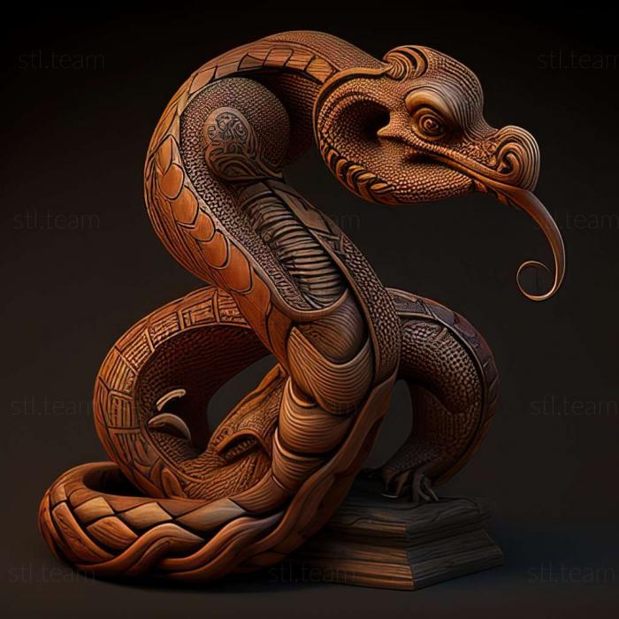 3D model cobra (STL)